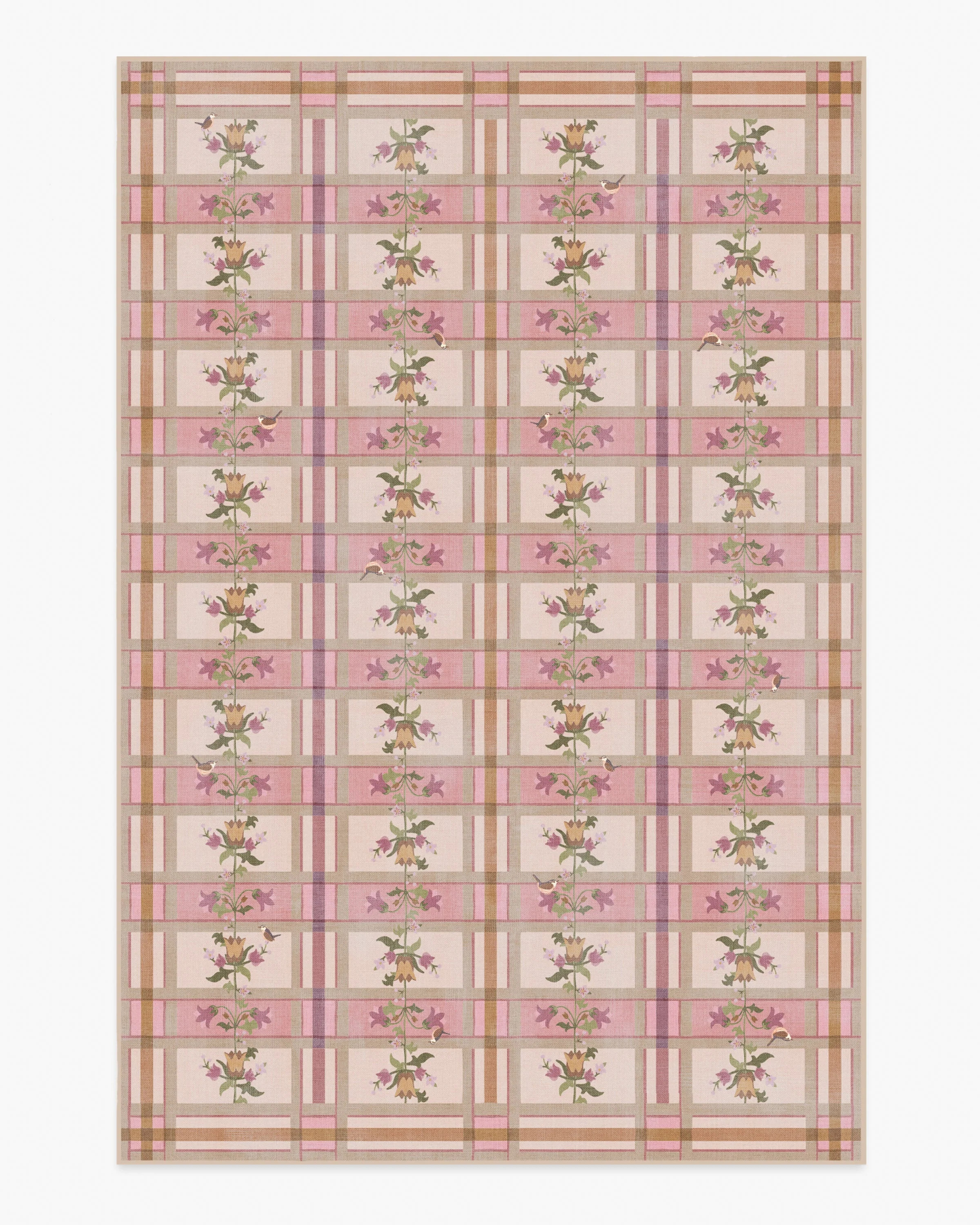 Quinnlyn Rose Multicolor Rug | Ruggable US | Ruggable