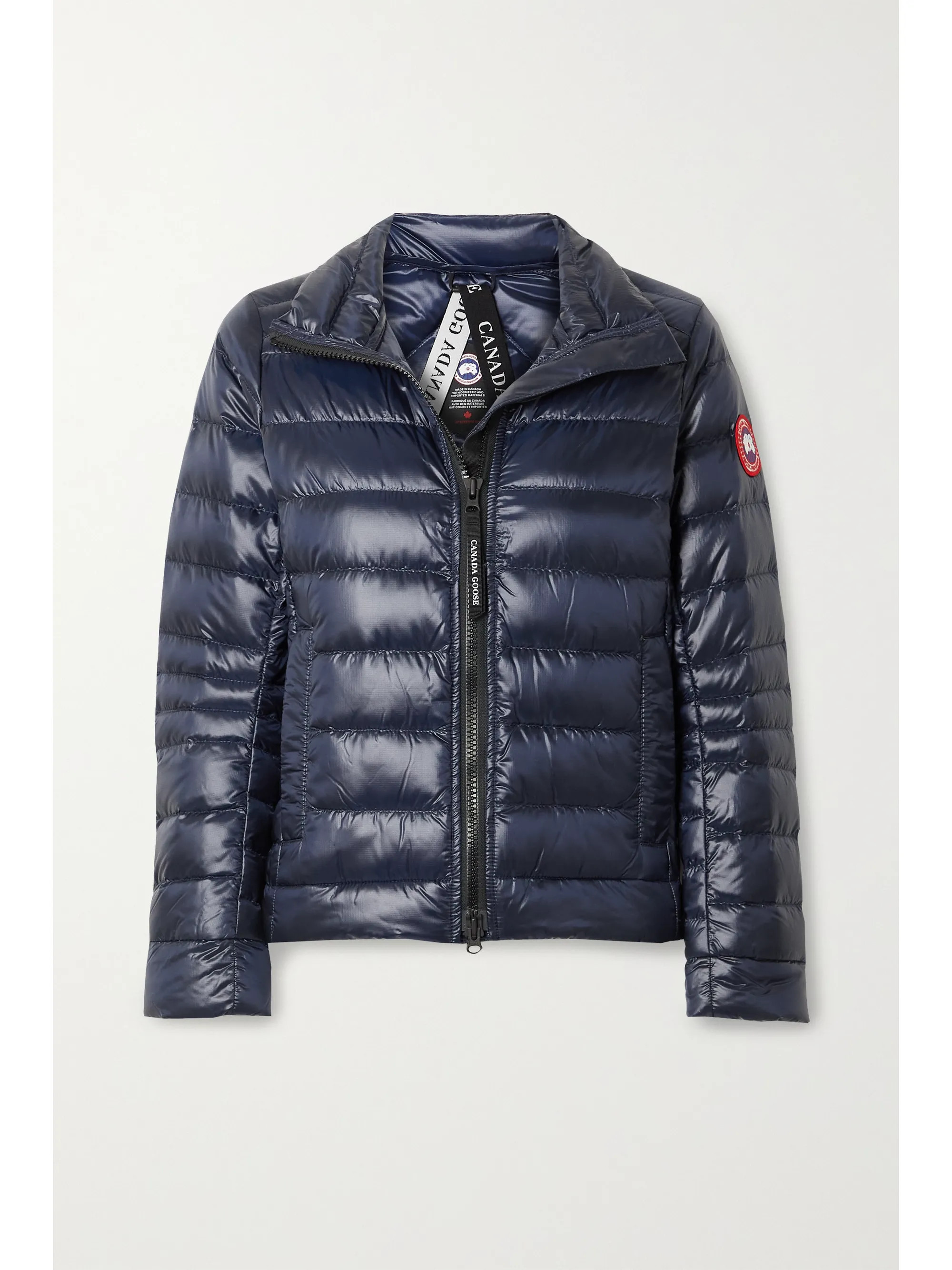 Navy Cypress quilted recycled ripstop down jacket | Canada Goose | NET-A-PORTER | NET-A-PORTER (US)