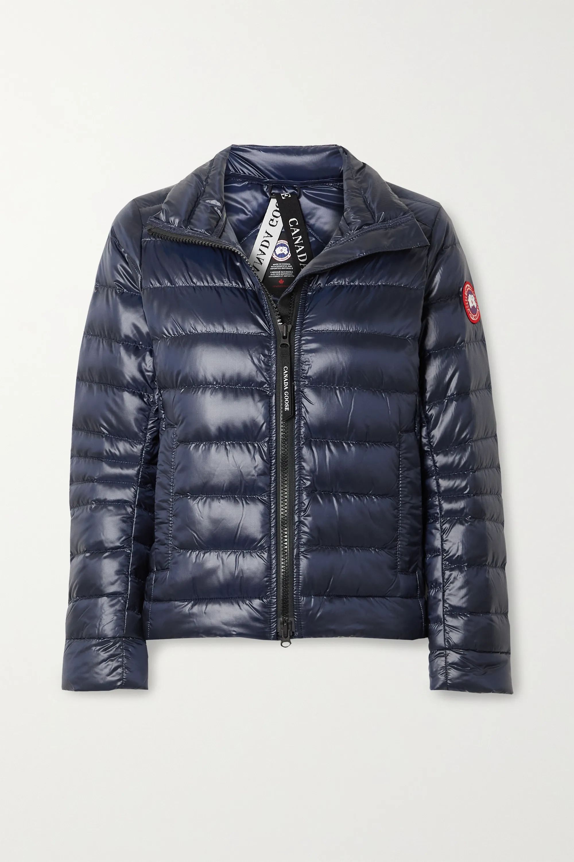 Navy Cypress quilted recycled ripstop down jacket | Canada Goose | NET-A-PORTER | NET-A-PORTER (US)