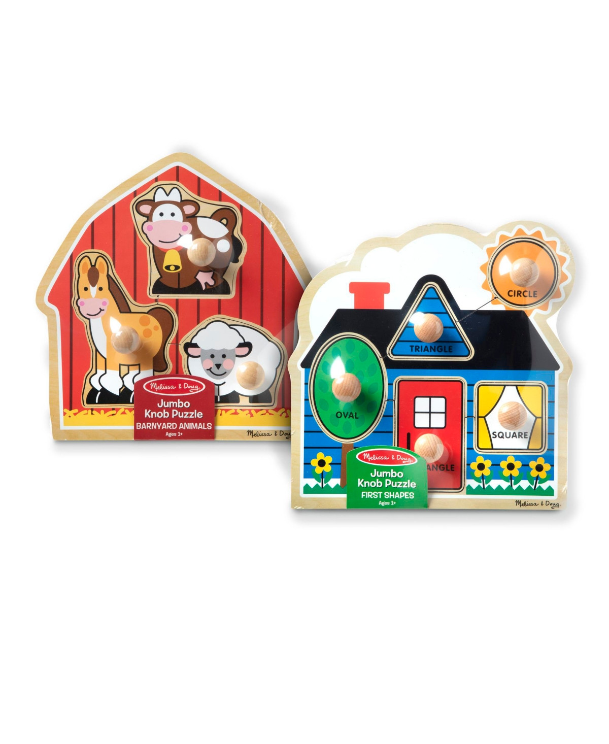 Melissa and Doug Jumbo Knob Puzzle Bundle 1 | Macys (US)