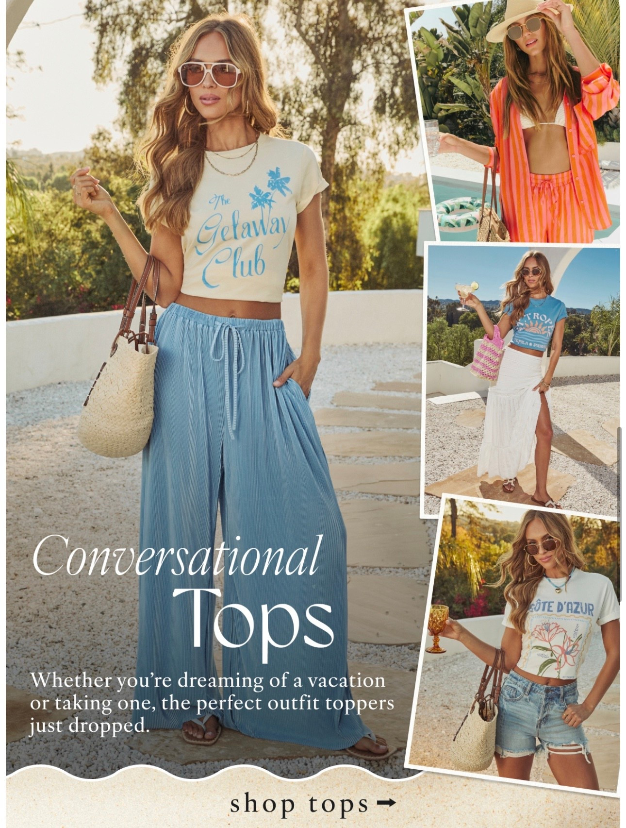 New from Vici
save 35% with code AGGISAVE35

#top #tshirt #resort #vici #travel 

#LTKHoliday #LTKootd #LTKgrwm