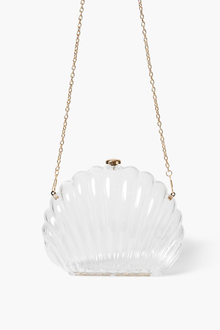 Transparent Seashell Crossbody Bag | Forever 21