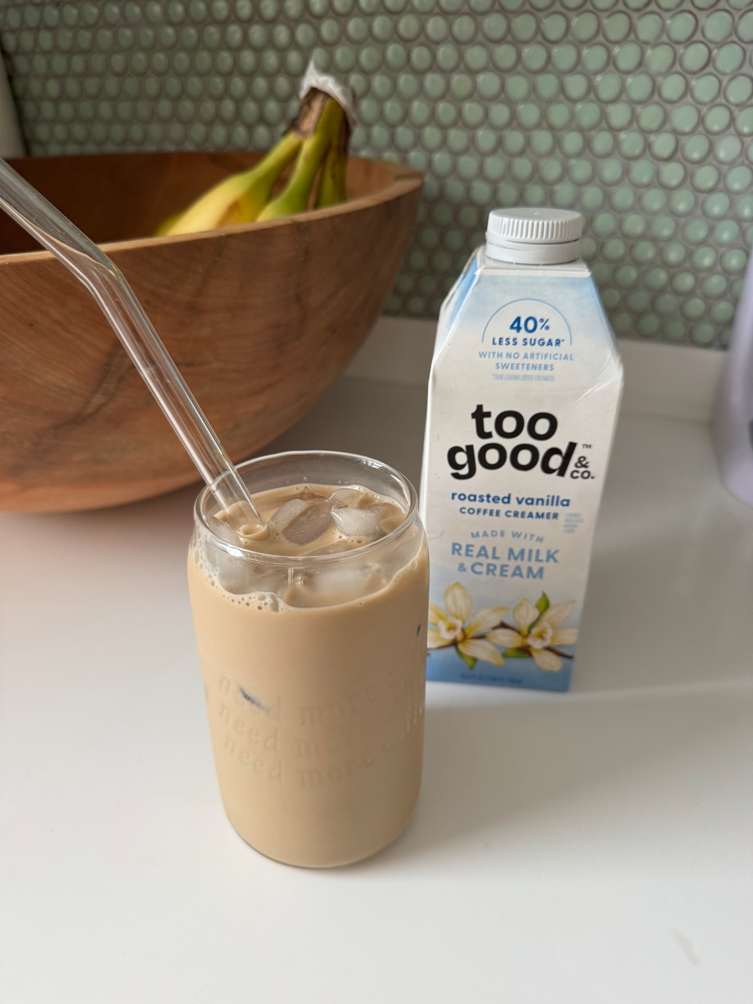 #AD These @toogoodandco creamers have most definitely been adding some extra *goodness* to my mornings lately☕️.

I love that they have 40% less sugar* & are made with ingredients like farm fresh cream & real milk. They truly make me look forward to mornings & help kick off the day right💗.

Plus you can get 20% off @toogoodandco creamers from 2/22-2/28 with @target Circle - linking these favorite flavors on my @shop.ltk below!

xx #goodnesswithg #TooGoodPartner #TooGoodCreamers #CoffeeRoutine #TargetPartner #targetfinds #liketkit

*Than leading traditional coffee creamers. Too Good & Co. coffee creamers contain 3g sugar per serving; leading traditional coffee creamers containing 5g of sugar per serving

