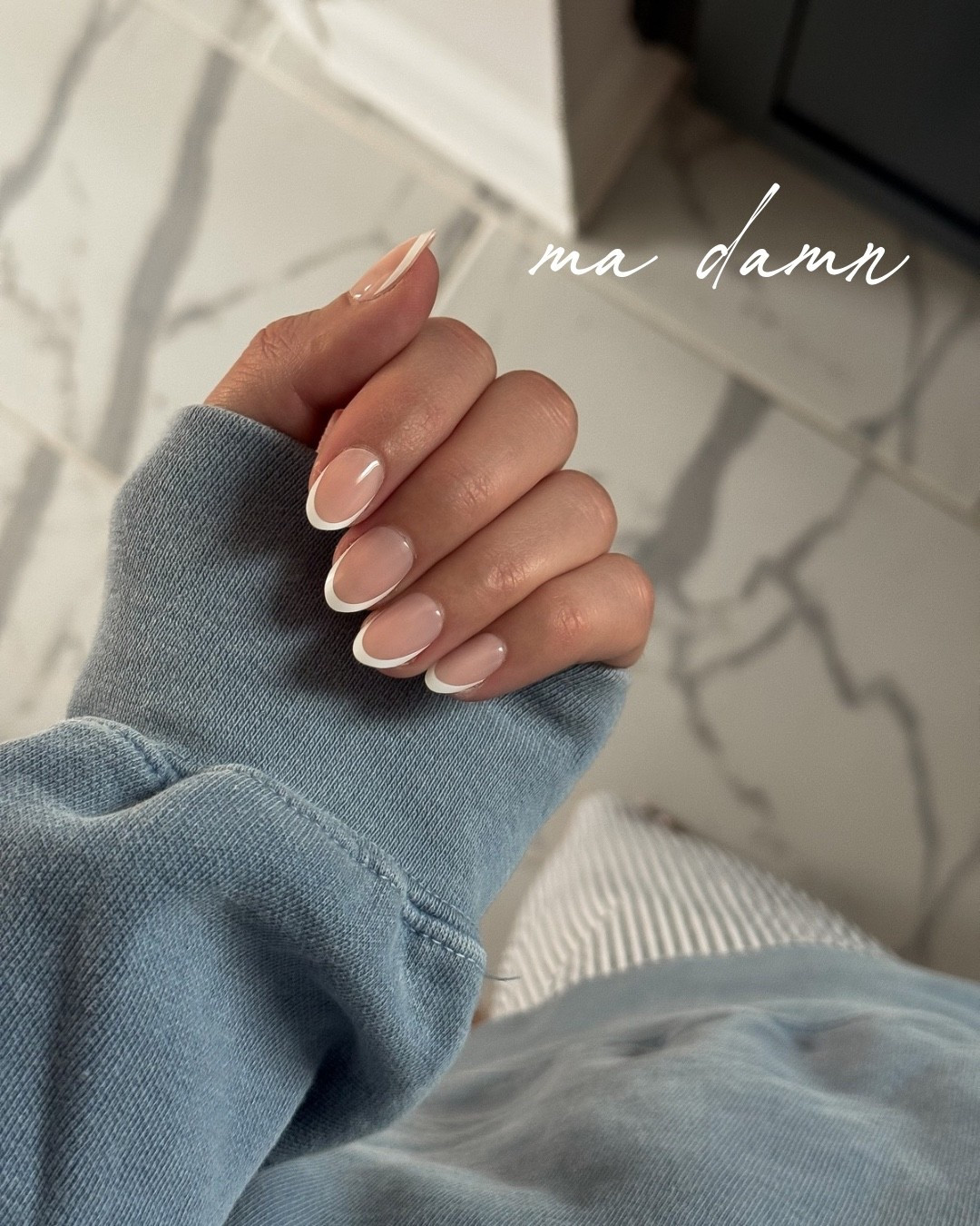 Mani Monday | Ma Damn
I trimmed & filed the tips to shorten to the length I wanted (only comes in ‘short almond’ which is not short IMO!
Use my code SFHR3QFF at checkout for 20% off your first order of $50