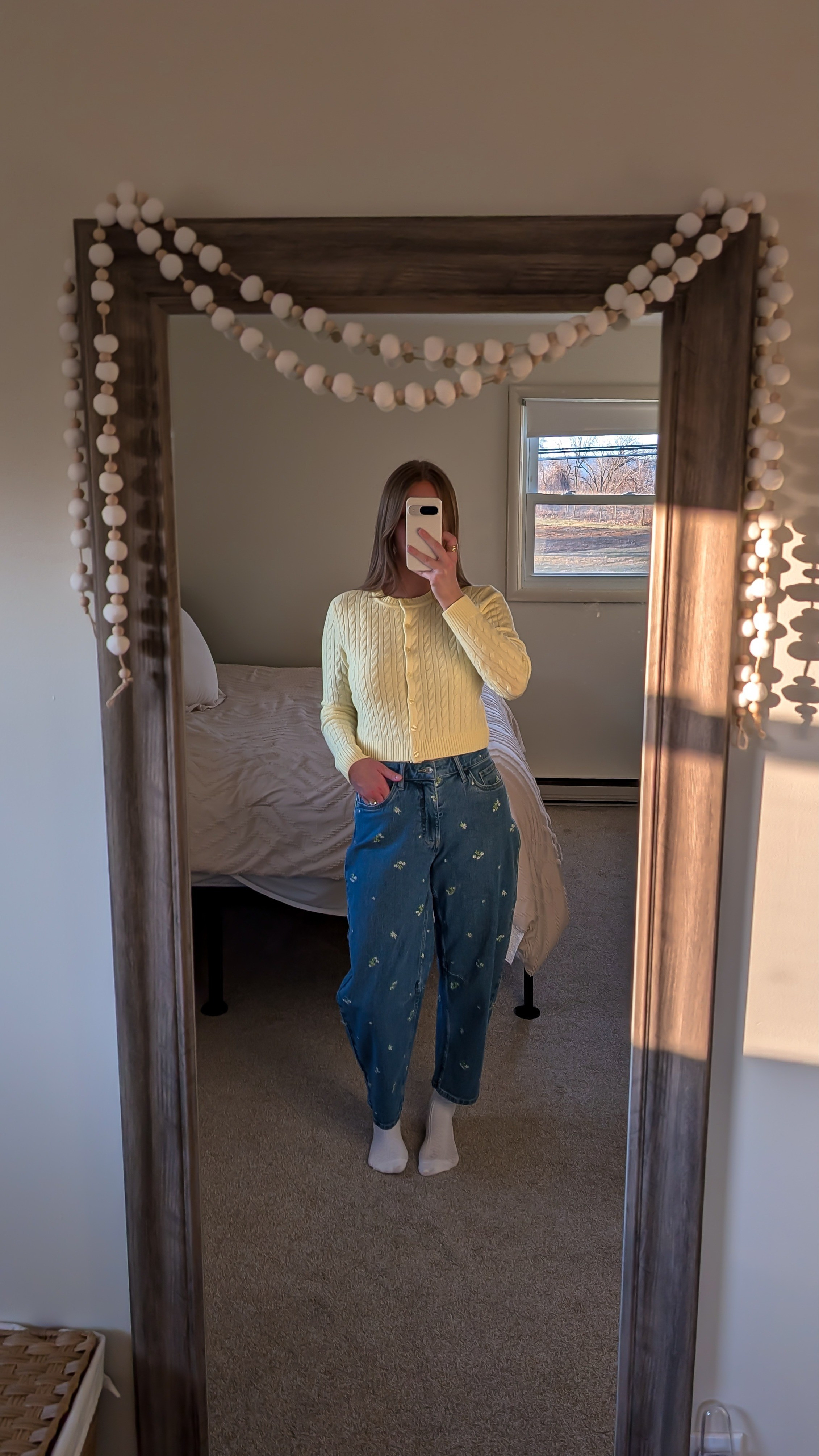 The cutest Walmart spring outfit, butter, yellow and embroidered denim

#LTKSpringSale #LTKgrwm #LTKSeasonal