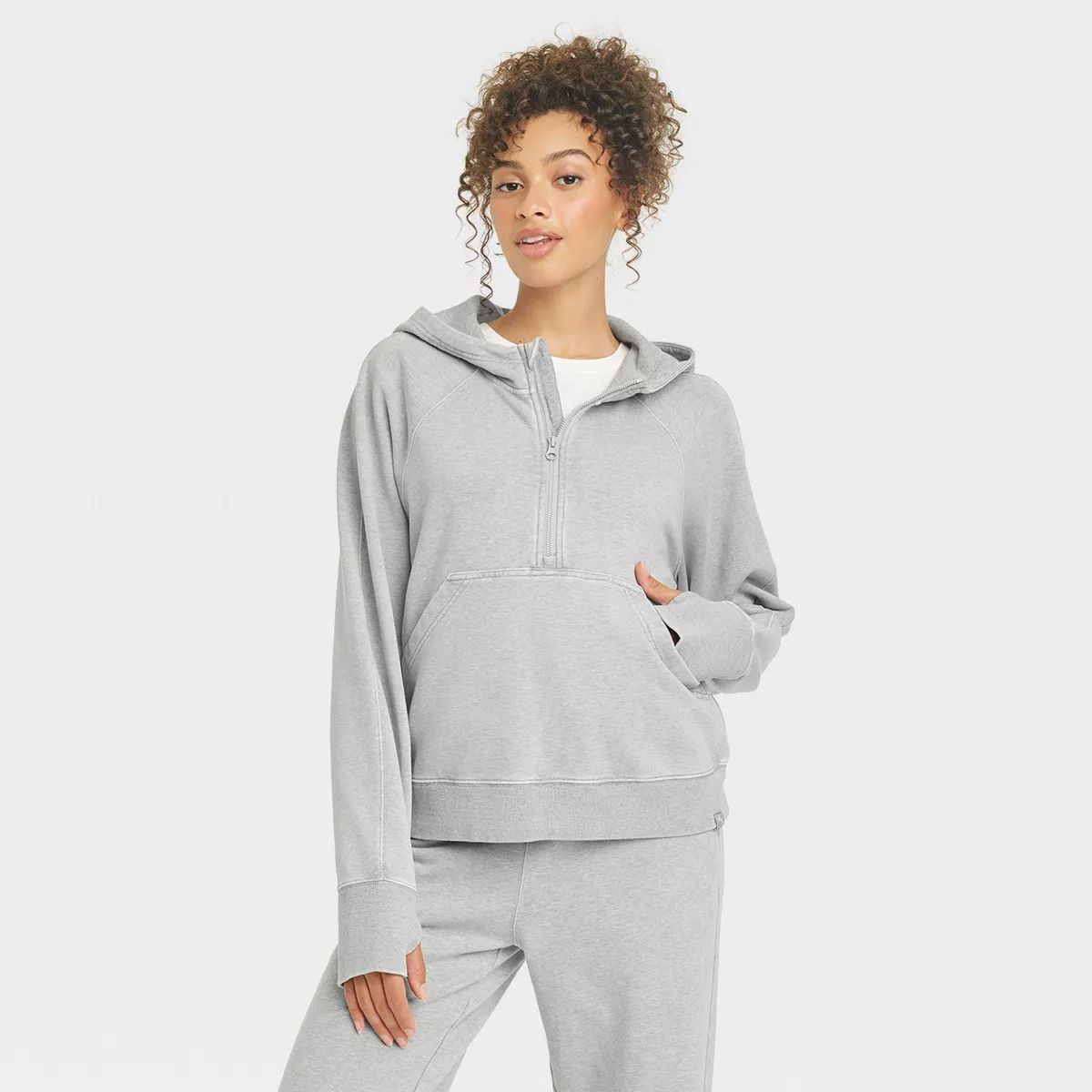 Women's 1/2 Zip Fleece Pullover - JoyLab™ | Target