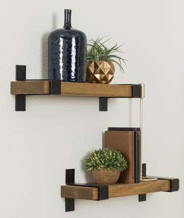 Abasi 2 Piece Pine Solid Wood | Wayfair Professional