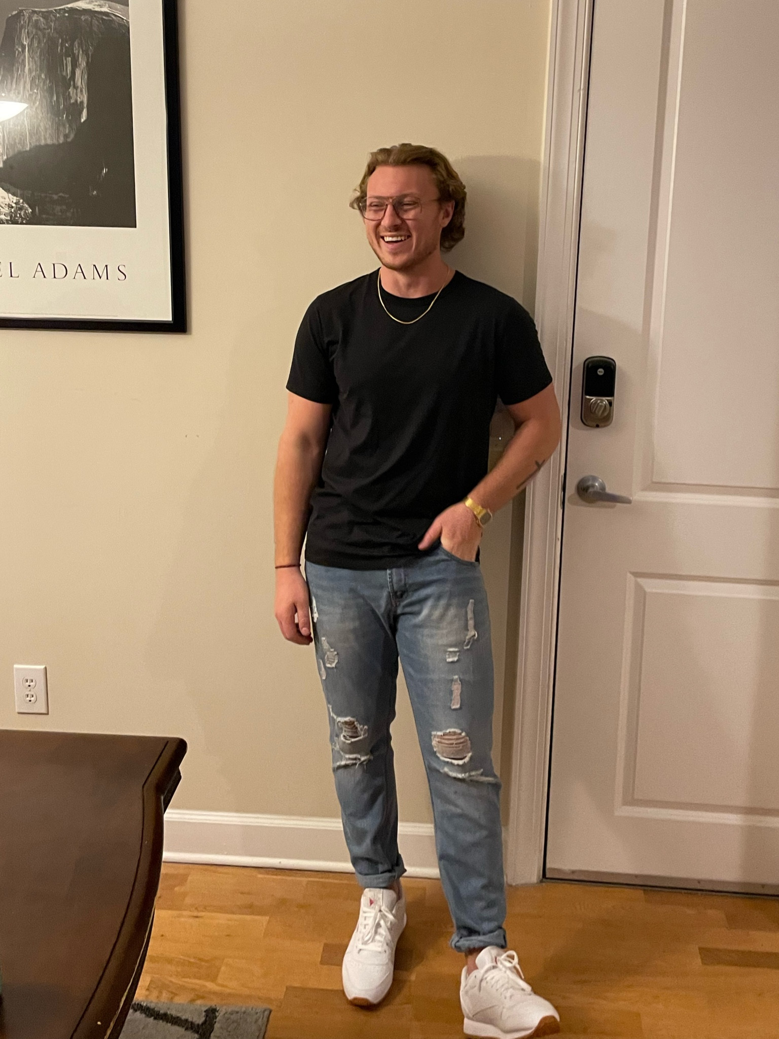 One of the outfits I wore in the pods, super comfortable and casual while still looking good! Great for a chill date night 

#LTKmens