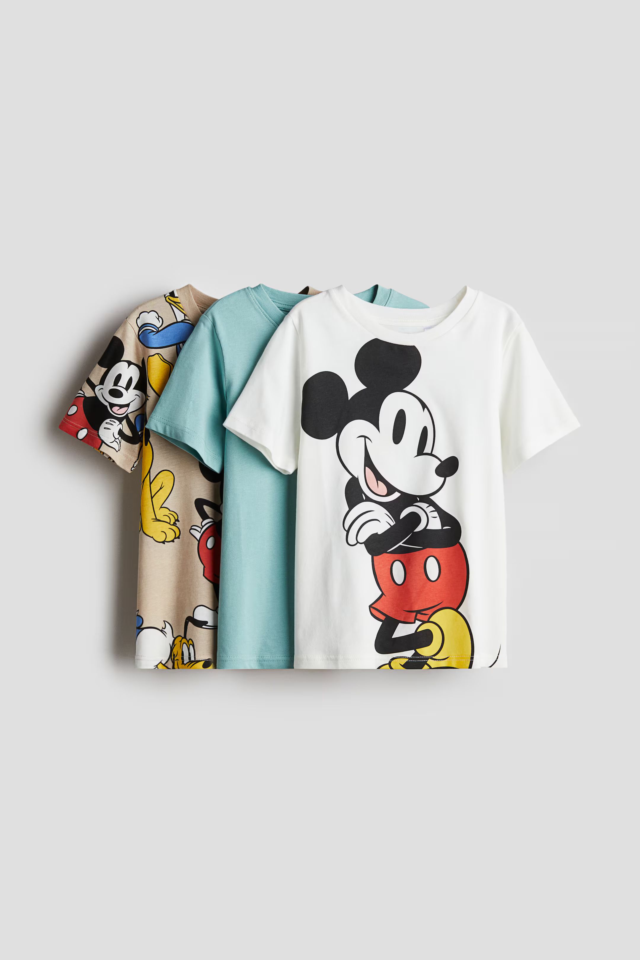 3-pack Printed T-shirts | H&M (US + CA)