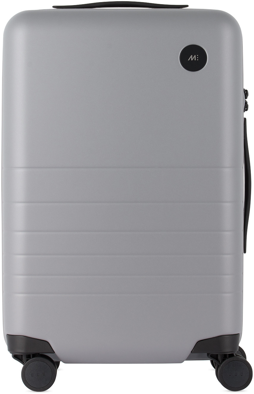 Monos Gray Carry-On Suitcase | SSENSE