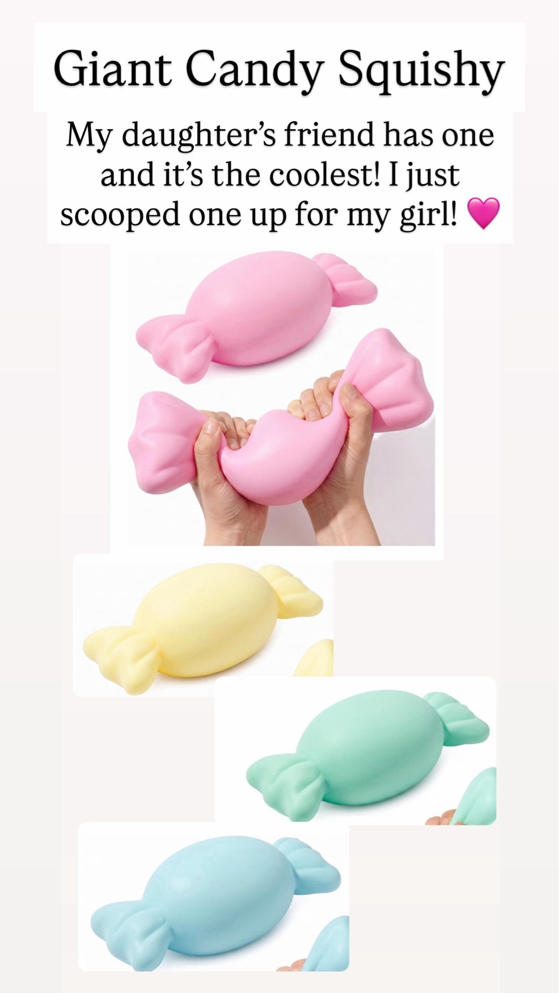 Giant Candy Squishy

#LTKKids