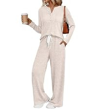 LILLUSORY Womens 2 Piece Lounge Sets Matching Airport Travel Outfits 2025 Winter Clothing Fall Pa... | Amazon (US)