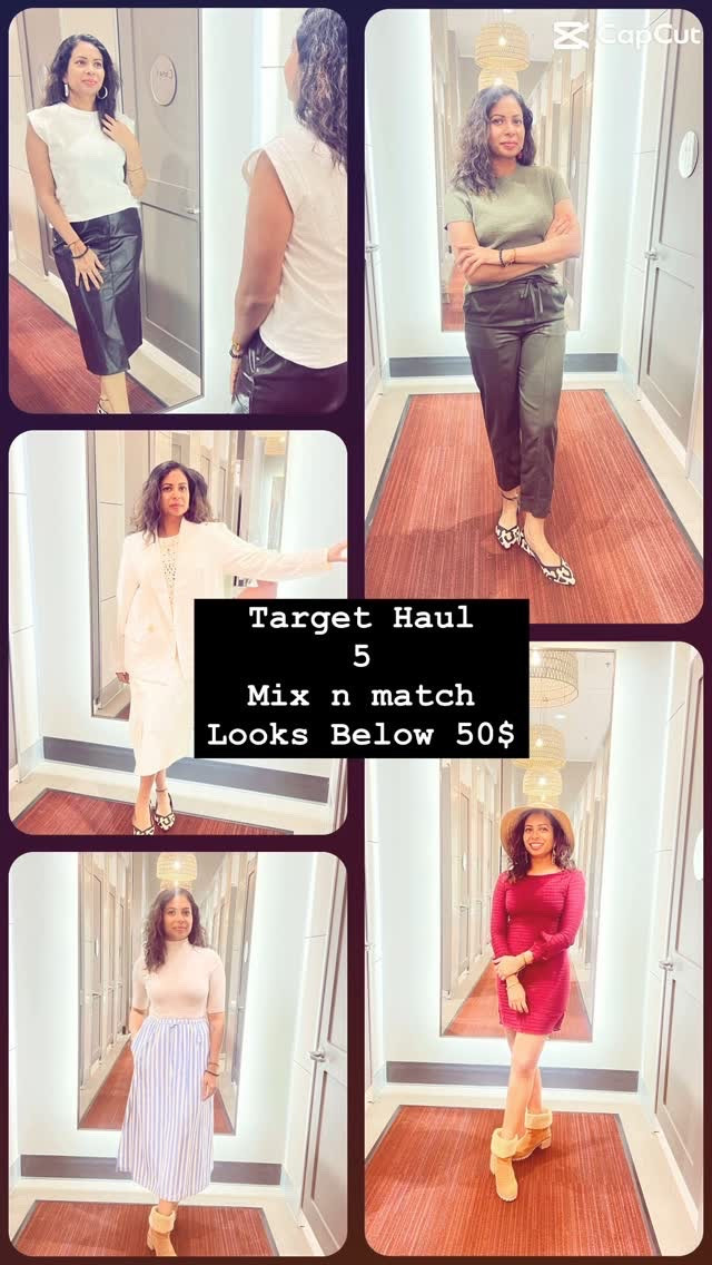 @targetstyle @target #targetstyle #targetpartner #stocking #affordable #targetfinds 

Neutrals are a lifestyle, not a trend 🤍 Target haul you NEED! #WardrobeEssentials

Why should Grocery shopping be boring 🥱 

I confess to pick up few pieces I like while I look around grocery shopping for family …of course on a budget but with such comfy essentials I can swear the quality to last long enough for me to mix and match for work under a blazer or toss it over jeans to keep it casual at home. 

Which one is your favorite look? #target #shopping #summer