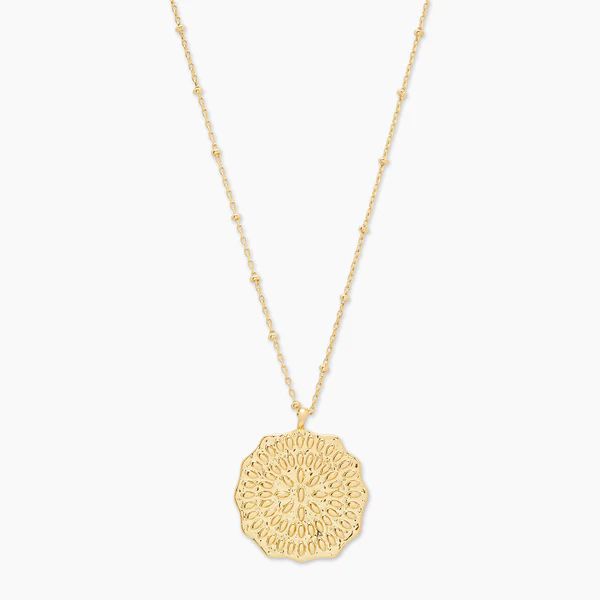 Mosaic Coin Necklace | Gorjana