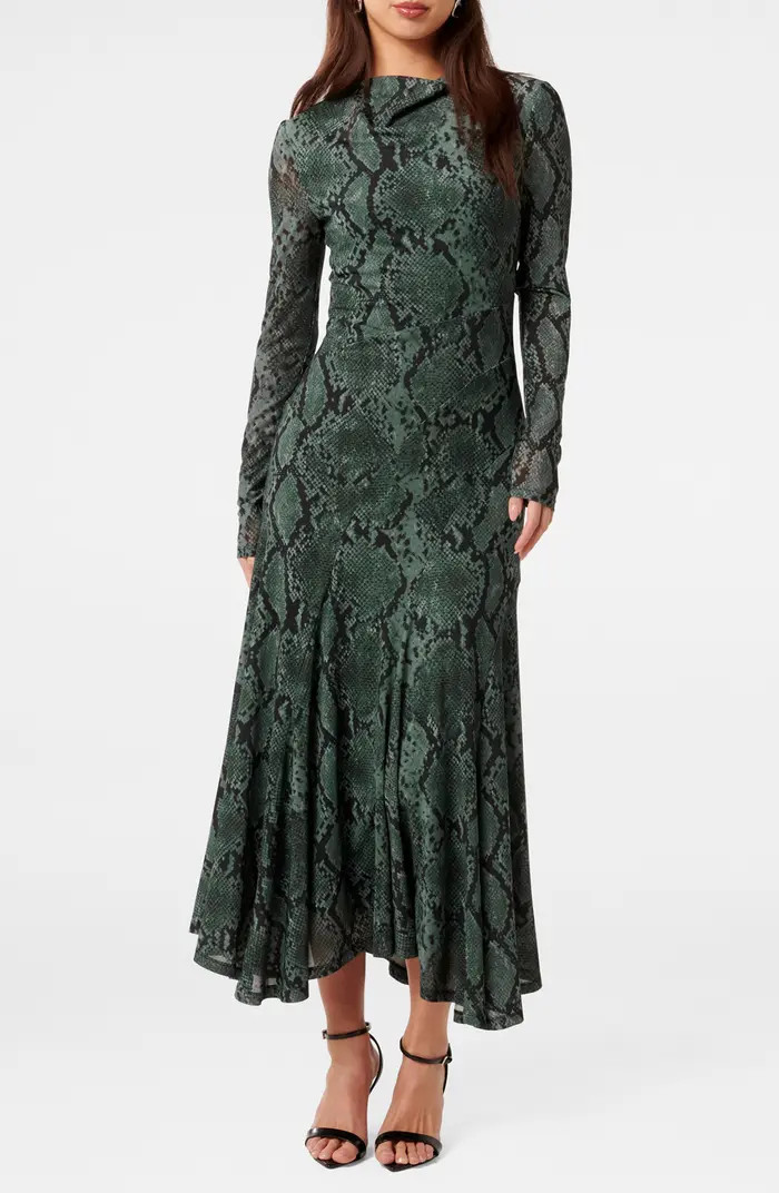 Ever New Tammy Asymmetrical Hem Midi Dress | Nordstrom | Nordstrom