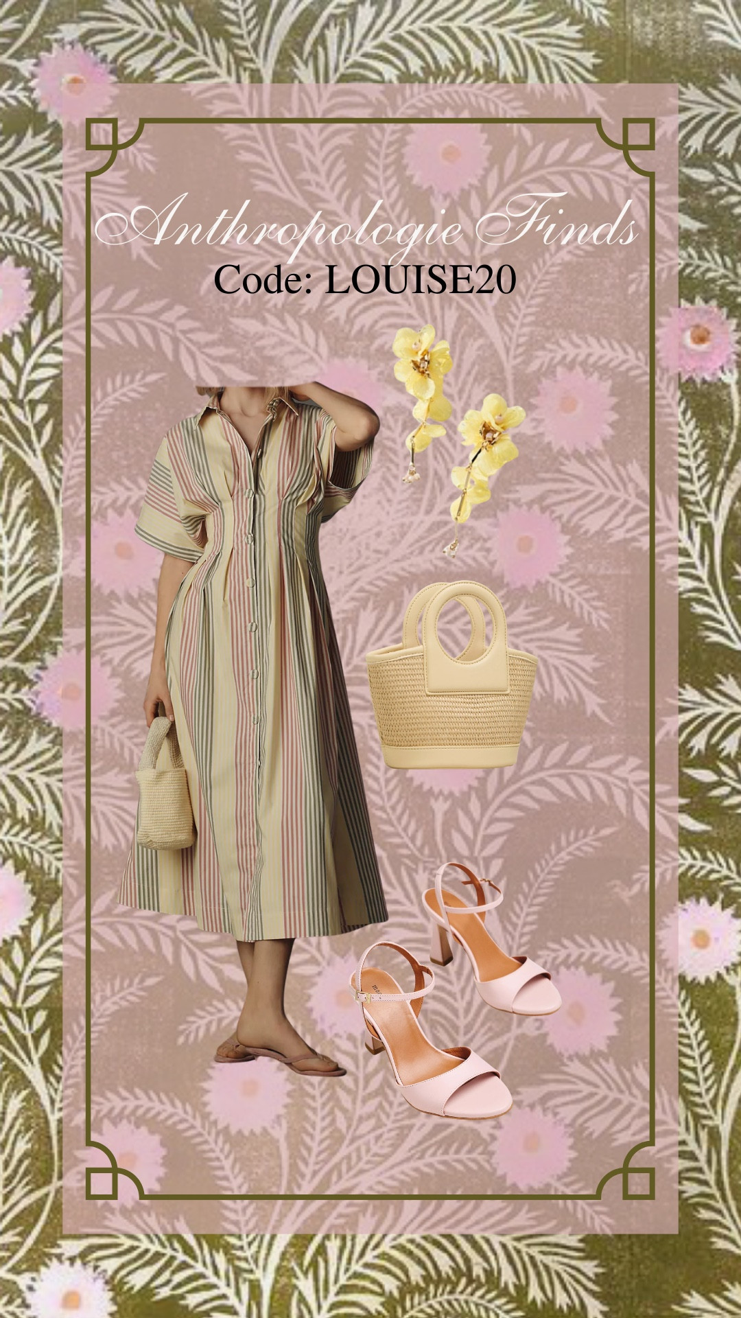 Anthropologie finds for spring! You may code LOUISE20 for 20% off through 3/9!