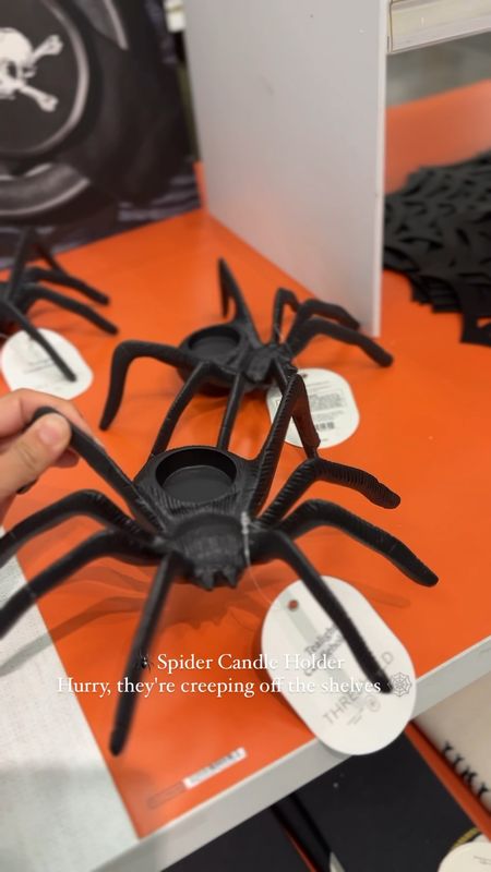 Halloween Spider 🕷️ Candle 🕯️ Holder 
#candleholder #spider #halloweendecor #spiderdecor #targetfinds

#LTKSeasonal #LTKFind #LTKSale