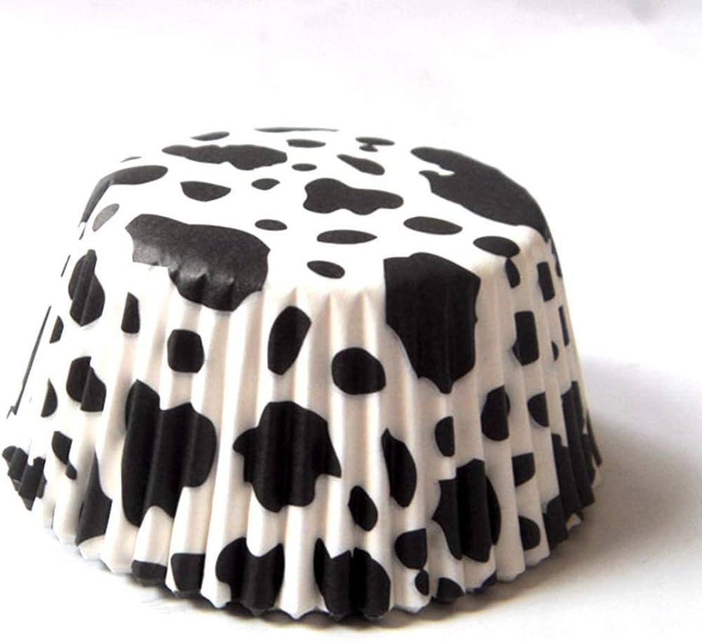 Cow Animal Paper Muffin Cupcake Liners case Birthday Baking Cups Holders 100 pcs,Standard Size 2x... | Amazon (US)
