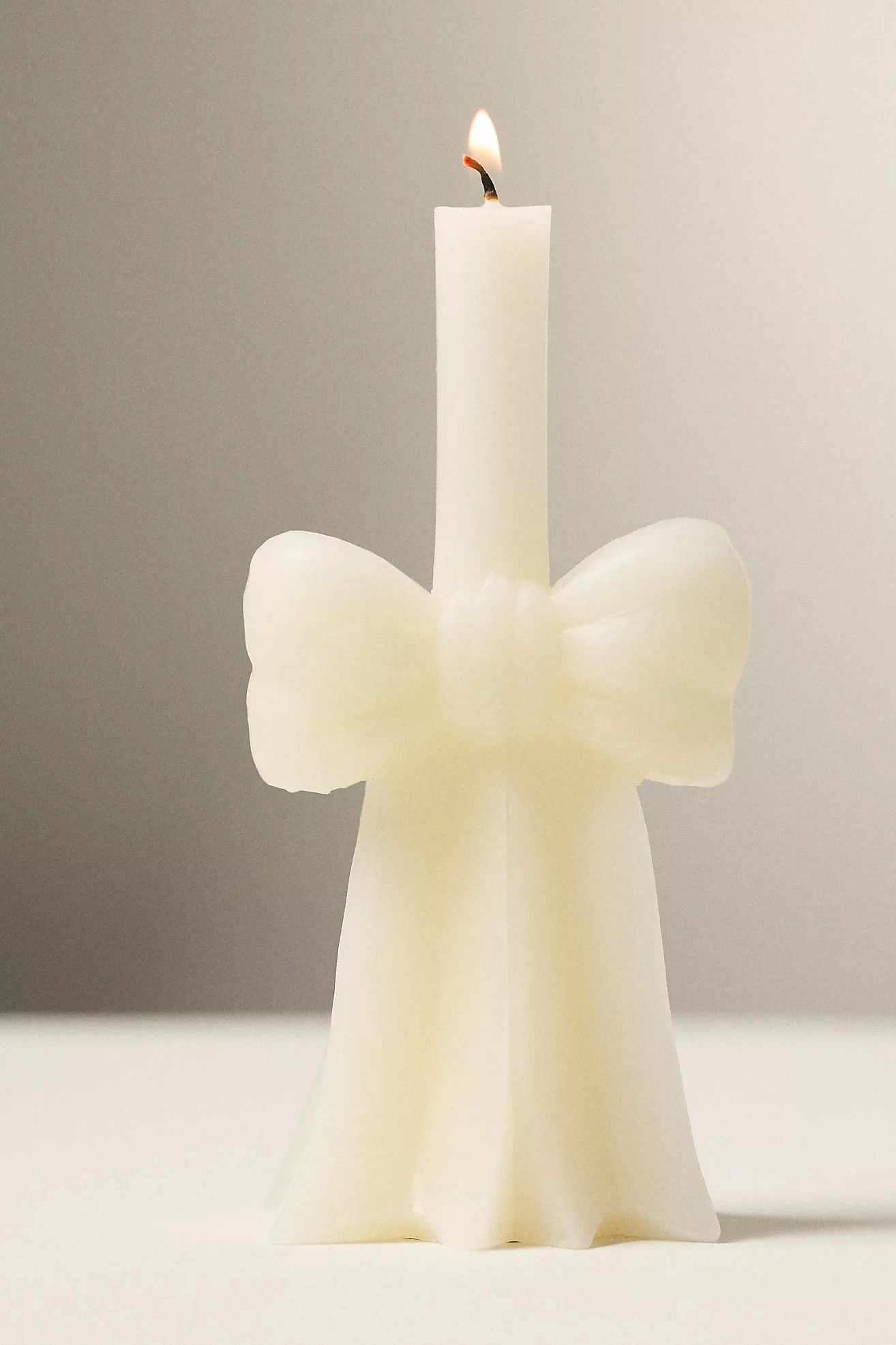 Bow Shaped Wax Candle | Anthropologie (US)