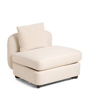 34x27 Linen Blend Lumi Armless Chair With Lumbar Pillow | Furniture & Lighting | Marshalls | Marshalls