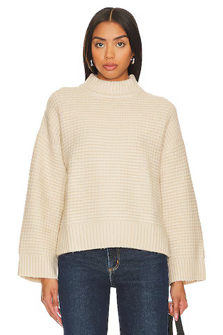 Sanctuary Waffle Knit Sweater in Toasted Marshmallow from Revolve.com | Revolve Clothing (Global)