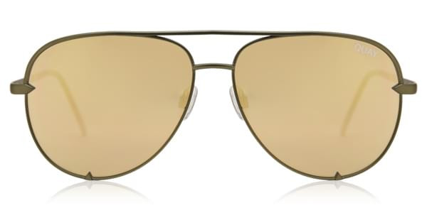 Quay Australia Sunglasses QC-000142 High Key GRN/GLD | SmartBuyGlasses (US)