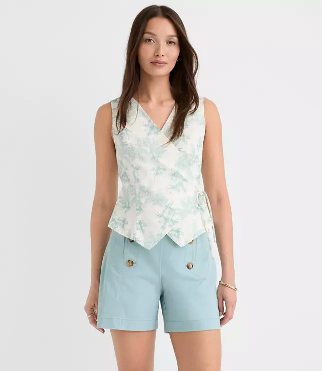 Mariner Shorts in Twill | LOFT