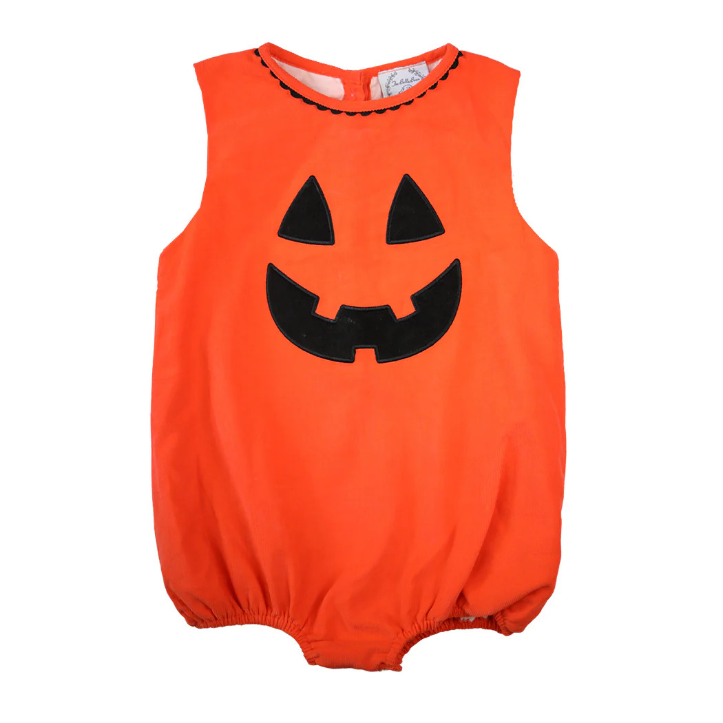 Orange Jack-O-Lantern Bubble | The Bella Bean