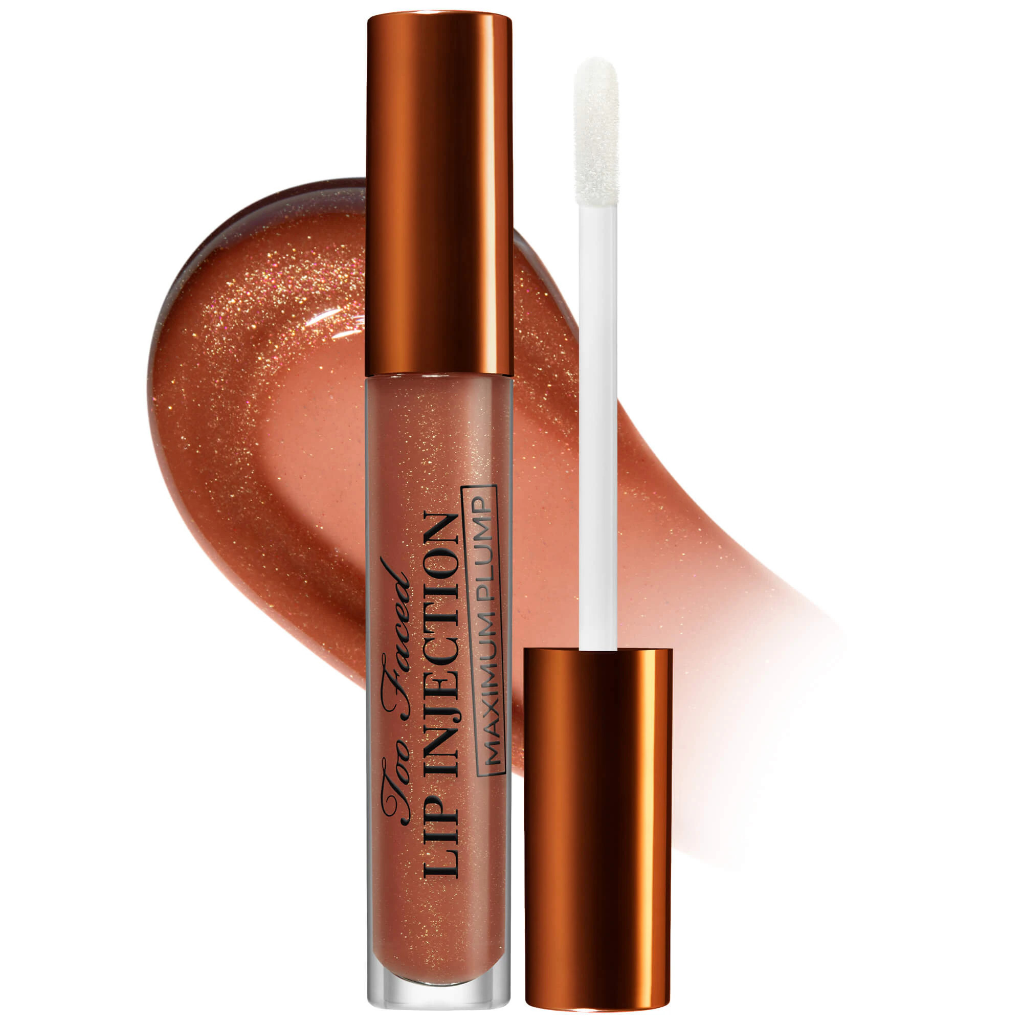 Lip Injection Plumping Lip Gloss | Caramel Apple Shade | Too Faced US
