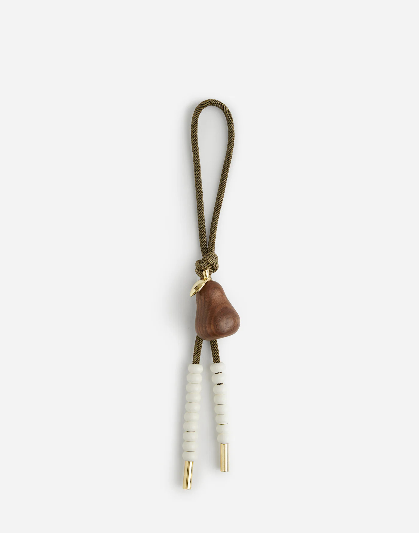 Carved Pear Bag Charm | Madewell