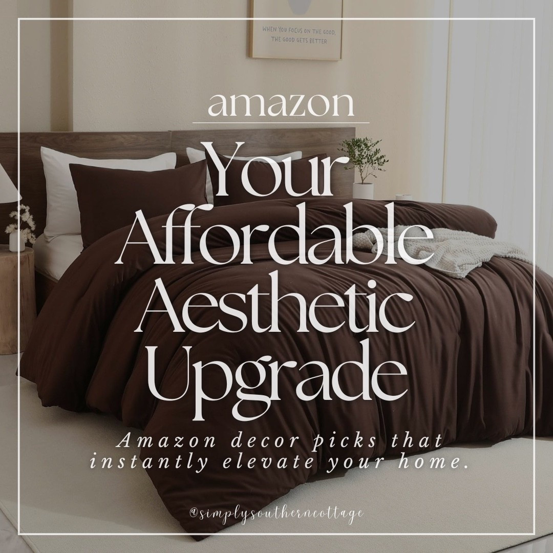 Your affordable aesthetic upgrade - Amazon decor picks that instantly elevate your home 

Amazon, Amazon home, home finds, home decor, home essentials, home must haves, neutral home decor, bedroom finds, bedroom essentials, bedroom decor, winter home decor, holiday home decor 




#LTKHome #LTKHoliday #LTKCyberWeek