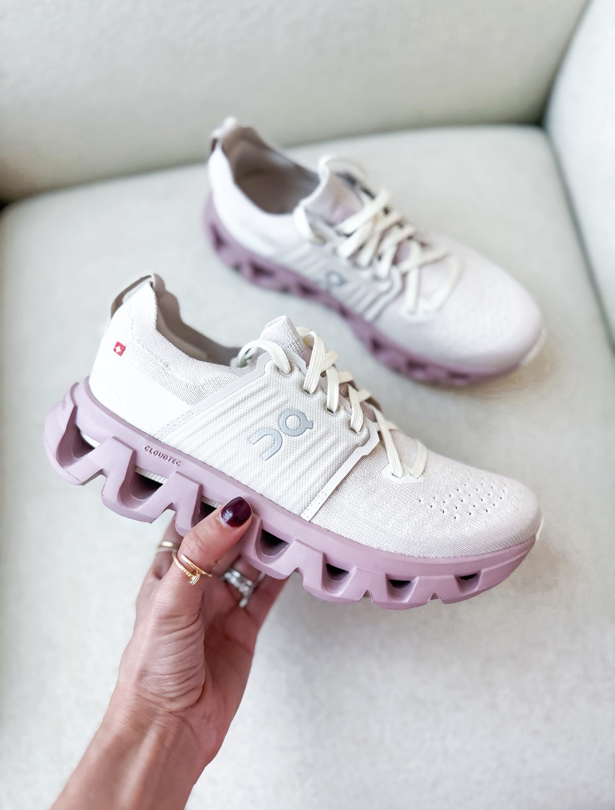 Sneakers I’m excited to wear in 2026! Athletic sneakers. White sneakers. Workout shoes. Disney shoes. Travel shoes. Travel sneakers. ON Cloudswift running shoes are TTS. 

#LTKGiftGuide #LTKActive #LTKfitnessgoals