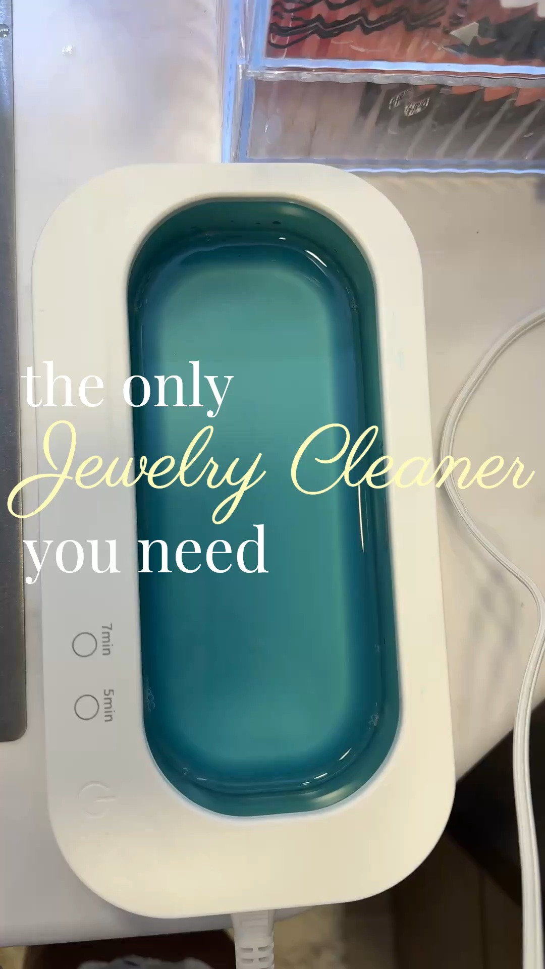 I use this jewelry cleaner at least once a week. It does so great to get the sweat, salt, and dirt out of my jewelry and it shines and sparkles like new again!

#LTKmomlife #LTKmorningroutine #LTKBeauty