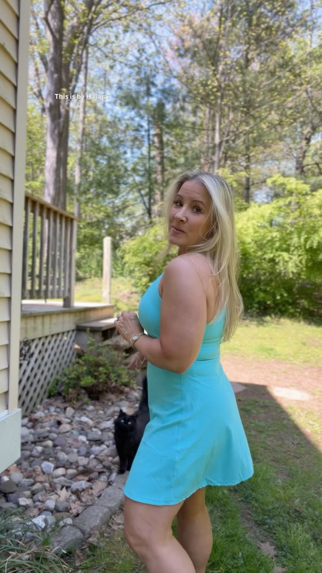 Black cat not included 😂Comfiest summer romper🩵 by @Halara #halaraeveryday #halarasummerbrandday #summeroutfits #fashionmusthaves #summerlooks #springoutfits #romper #easytowear #comfysummerohtfits #dresses #summerdresses #traveloutfits #vacationdresses

#LTKootd #LTKSeasonal #LTKTravel