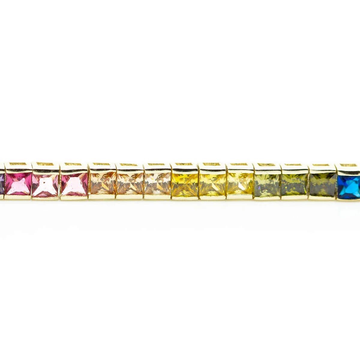 Rainbow Tennis Bracelet | Ragen Jewels