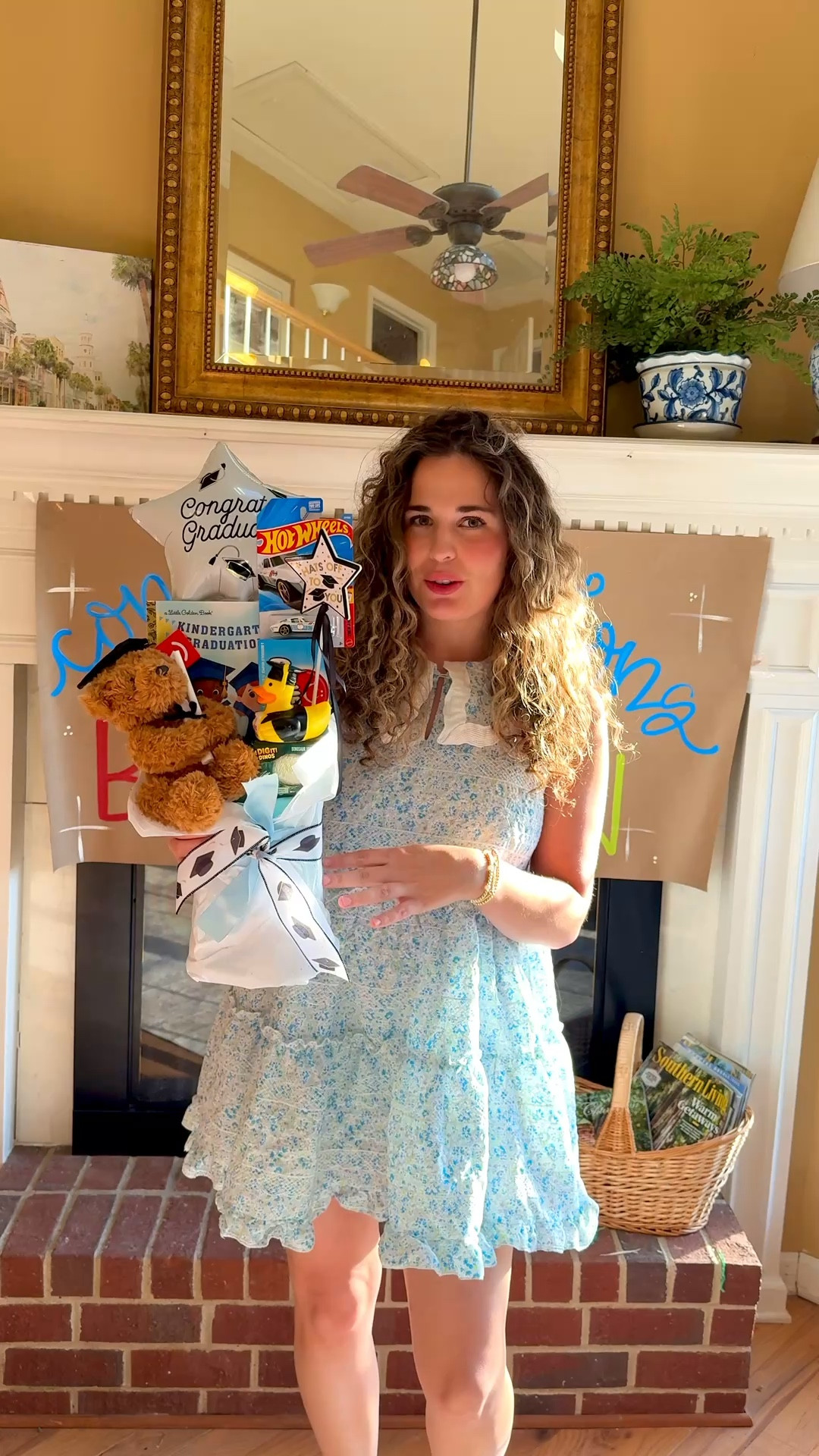 getting ready for kindergarten graduation!! 🧑‍🎓 