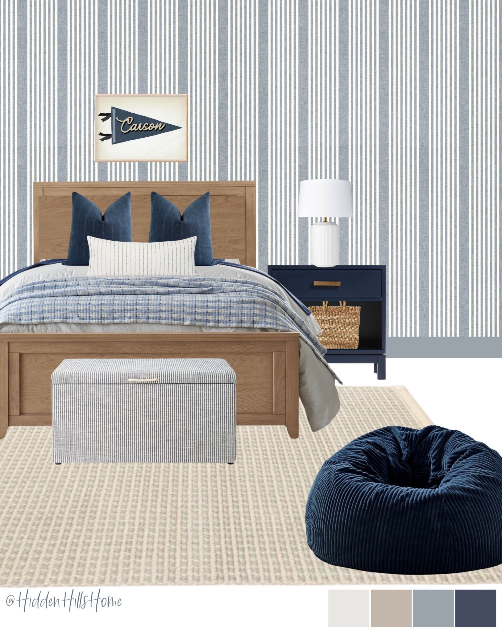Boys bedroom decor mood board, boys room design, kids bedroom decor ideas, pottery barn kids, boys room inspiration, home decor #boysroom

#LTKHome #LTKSaleAlert #LTKKids