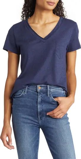 V-Neck Short Sleeve Pocket T-Shirt | Nordstrom