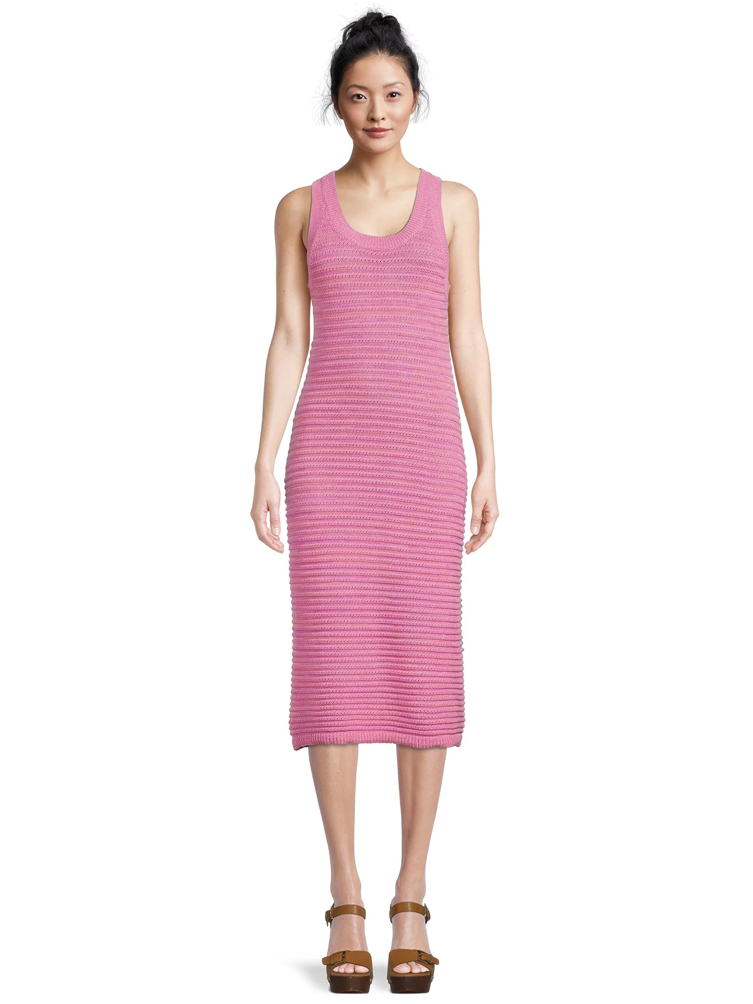 Time and Tru Women's Sleevless Crochet Dress | Walmart (US)