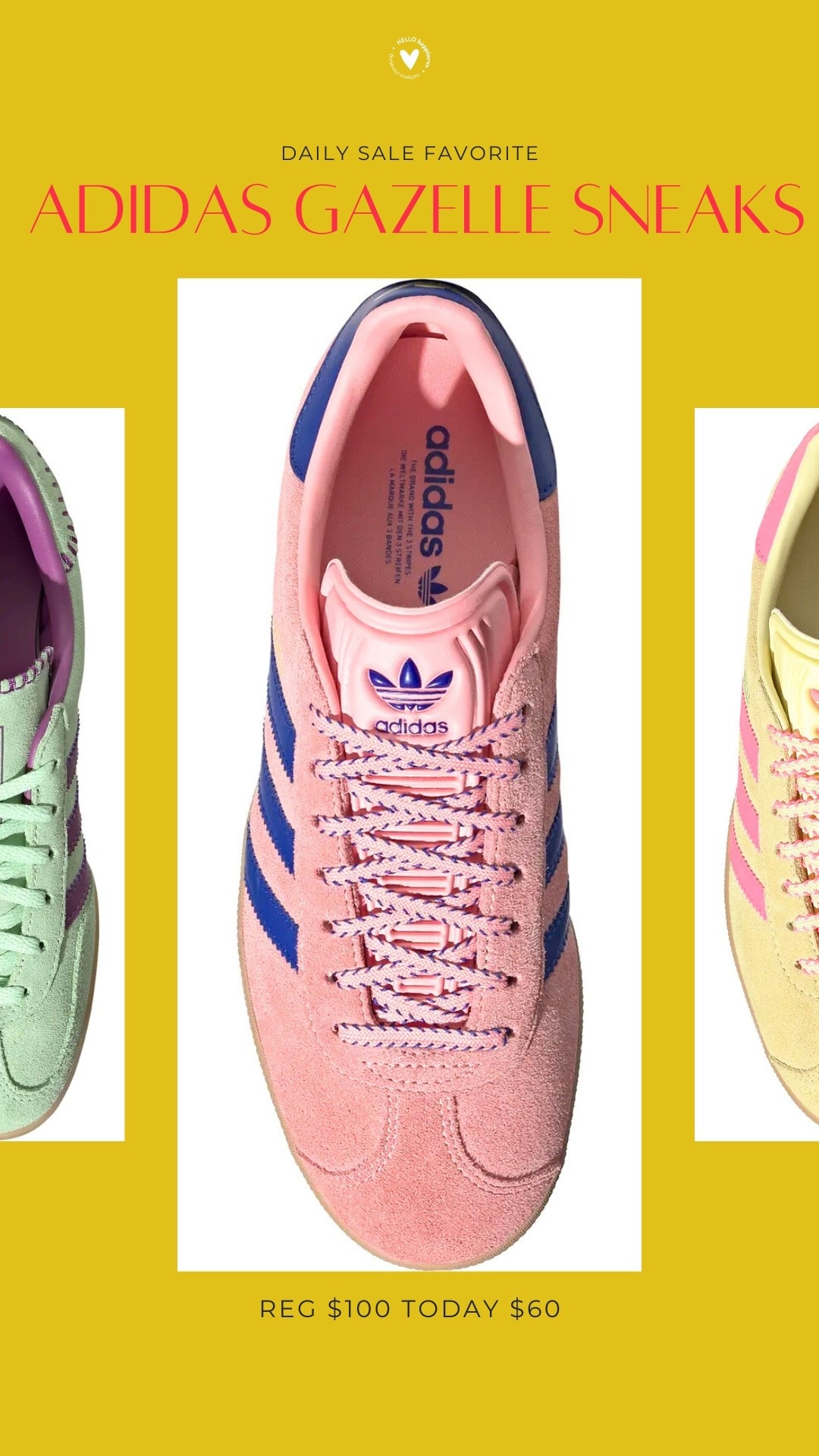 daily sale fav | adidas gazelle sneakers 

#LTKSpringSale #LTKSeasonal