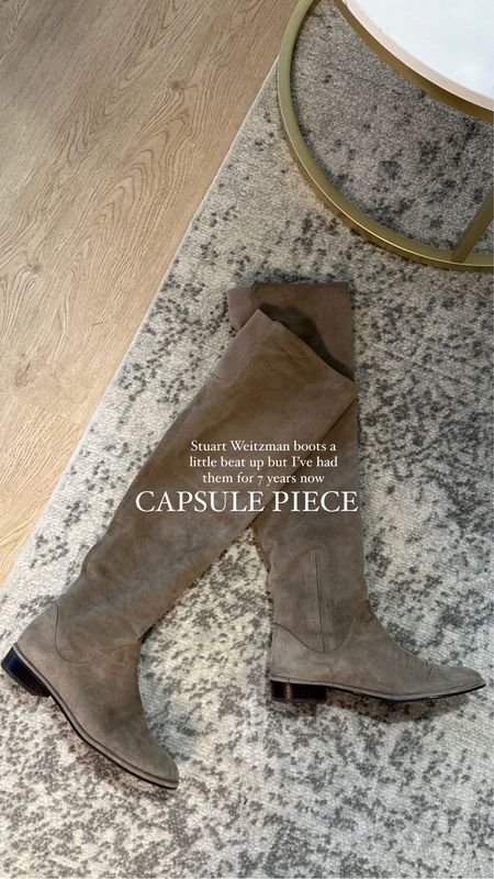 Fall capsule wardrobe
Stuart Weitzman boots 
Knee-high boots 
Boot sale 
Suede boots

#LTKworkwear #LTKstyletip #LTKshoecrush