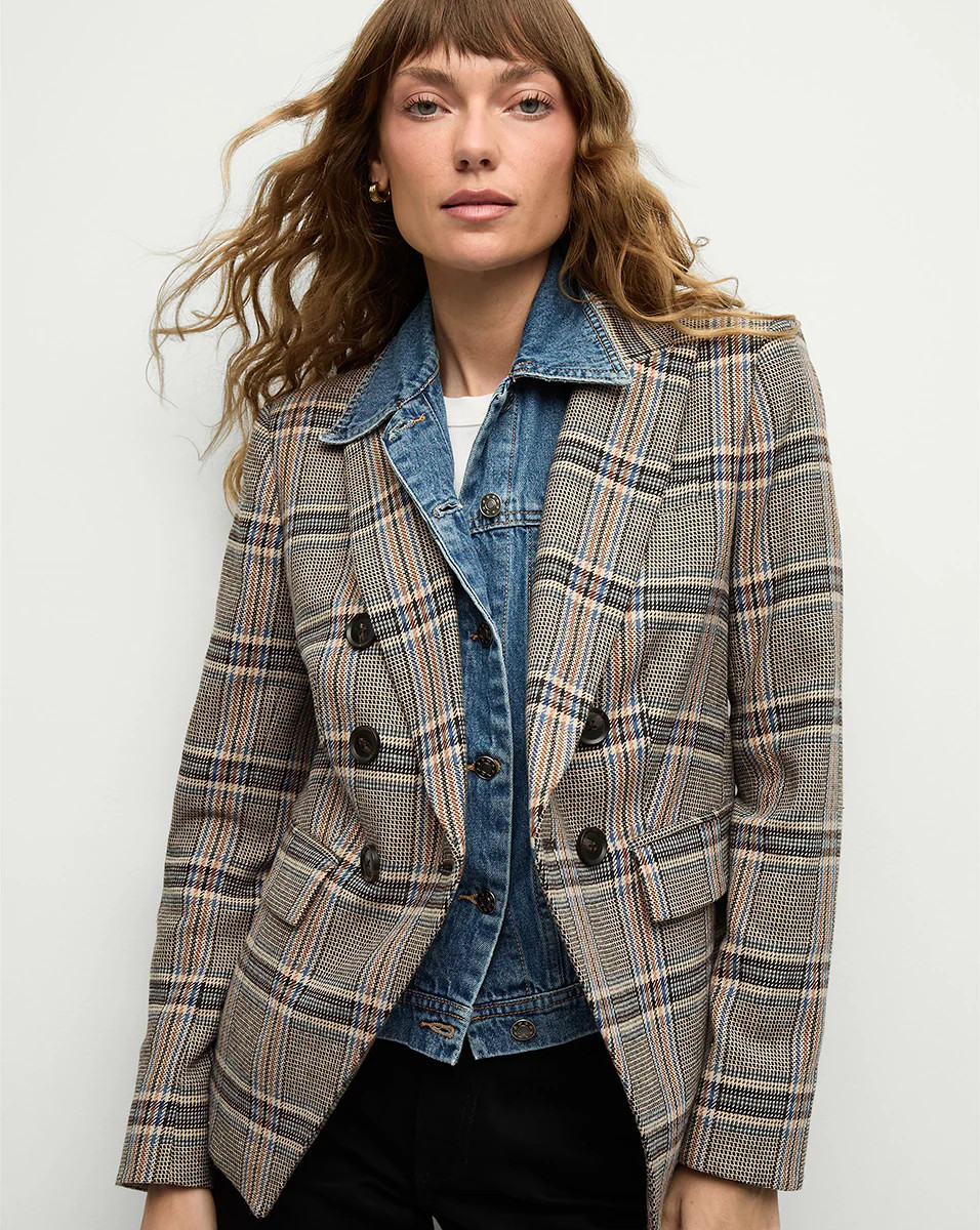 Miller Plaid Dickey Jacket | Veronica Beard
