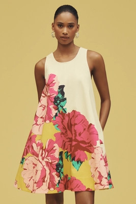 The Keiko Mini Dress by Maeve | Anthropologie (US)