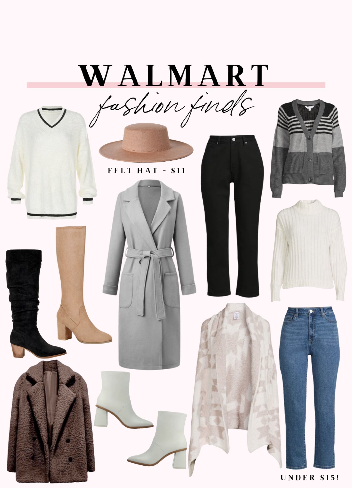 Latest Walmart fashion finds I’m loving! Affordable fall staples🖤

Walmart fashion, Walmart fall fashion, Walmart fall boots, Walmart fall booties, affordable fall boots, affordable fall staples, affordable fall coats, affordable fall outfits, fall looks 2022, fall outfits 2022 

#LTKstyletip #LTKSeasonal #LTKshoecrush