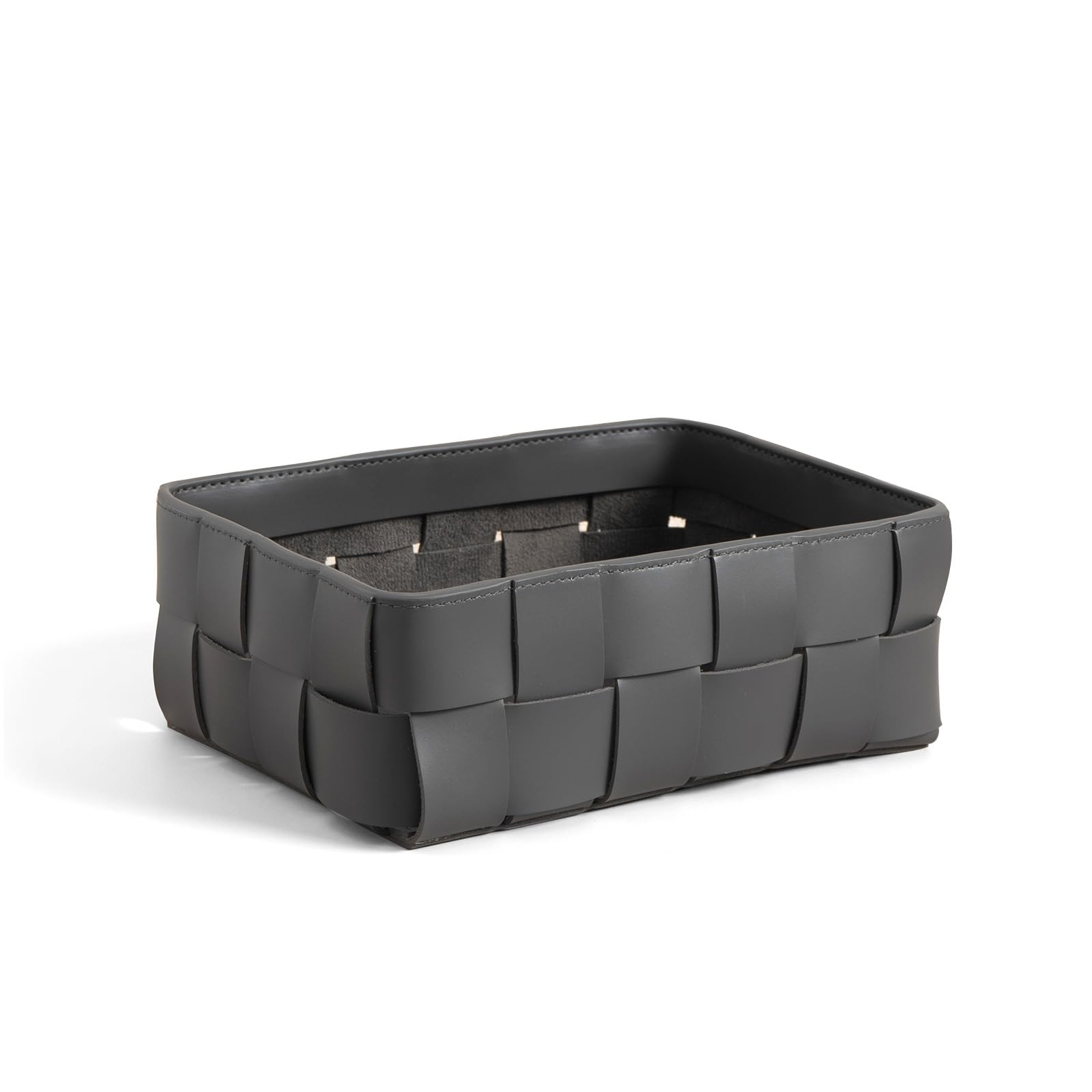 Nordic Style Leather Storage Basket for Decorative Home,Jewerly Accessories Catchall Items Cosmet... | Amazon (US)