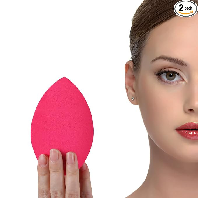 EXTRA LARGE 11CM Make Up Beauty Sponges Blender BIG for Face & BODY (1x Small 1x Large) -With 2 S... | Amazon (US)