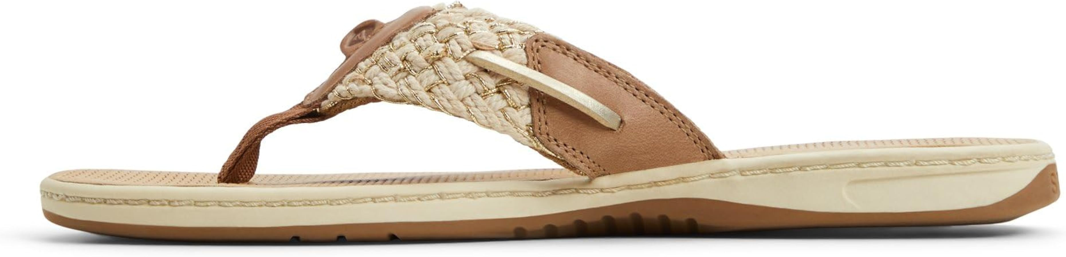 Sperry Women's Parrotfish Braided Flip Flop Sandal | Amazon (US)
