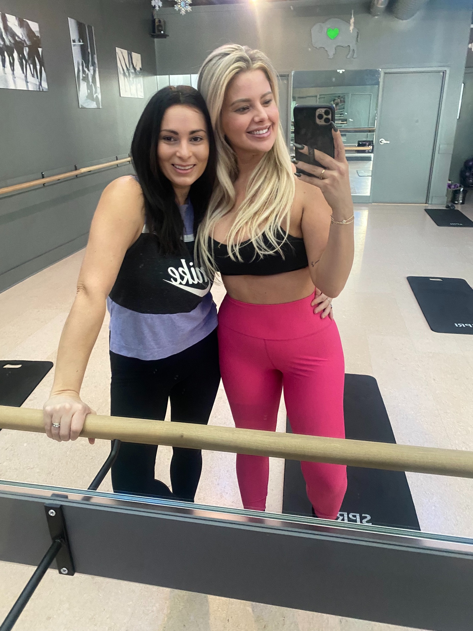 Pink leggings make every workout fun. 

#LTKActive #LTKFitness #LTKStyleTip