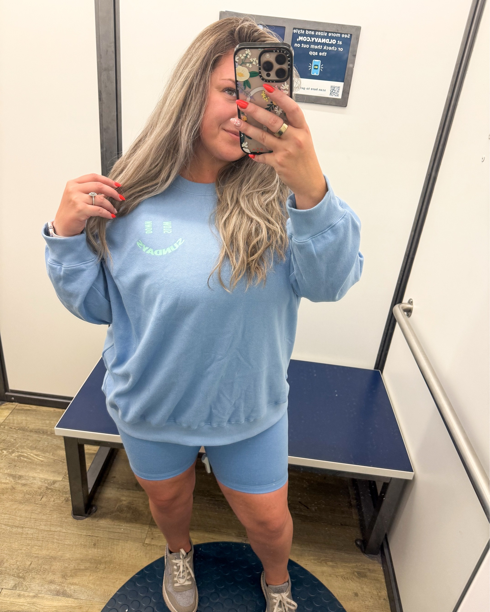 Old Navy finds! The comfiest SAHM outfit! A tunic length sweatshirt paired with the softest biker shorts! Perfect for those mom runs! And can we walk about this shade of blue? ✨

XL top
XL Bottom

#LTKPlusSize #LTKStyleTip #LTKFindsUnder50