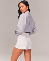 Women's High Rise Mom Shorts | Women's Bottoms | Abercrombie.com | Abercrombie & Fitch (US)